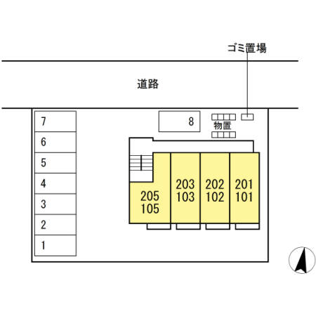 サニーコート小関 間取り