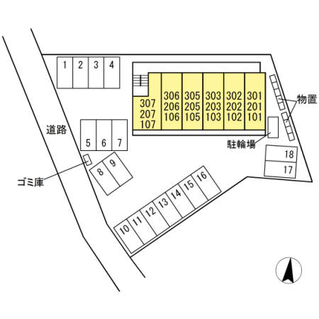 ヴィラパティオＣ 間取り