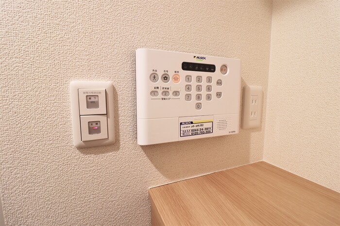 ソレイユ富岡 セキュリティ