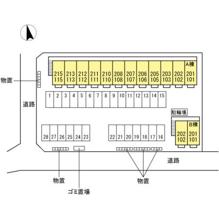 アーバンヒルズⅡ　Ａ レインズ用チラシ画像