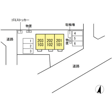 サニーフラットⅡ 間取り