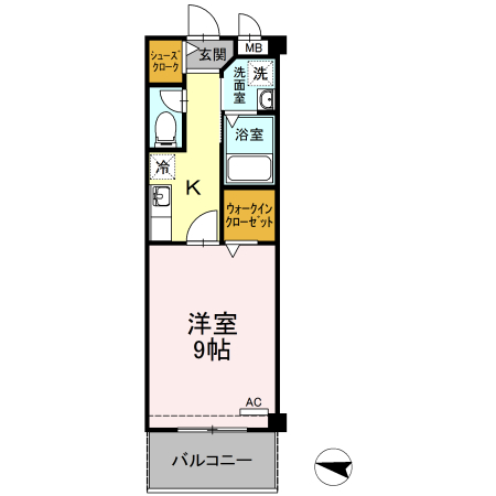 Ocean Terrace 間取り