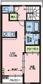 Creare(クレアーレ)　B棟 間取り