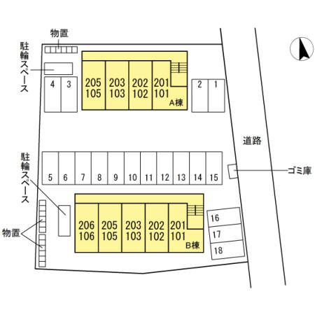 プレザントヒルズ　Ａ 間取り