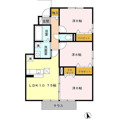 ドエル　Ａ 間取り