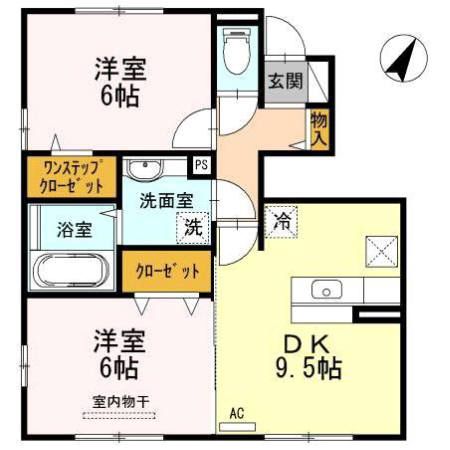 ロイヤルパレス　Ⅱ 間取り