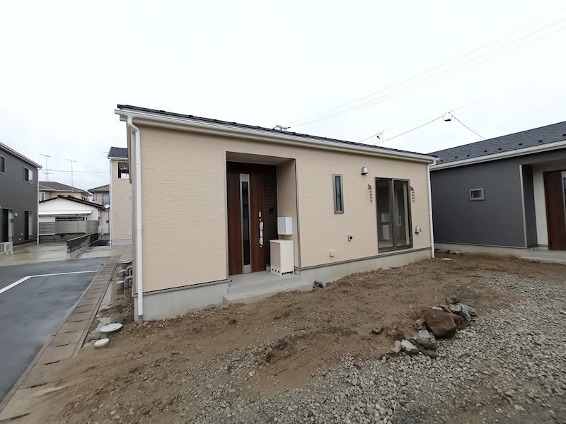 豊ヶ郷  新築平屋物件 外観