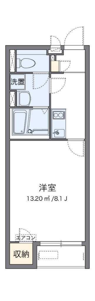クレイノしらど 間取り