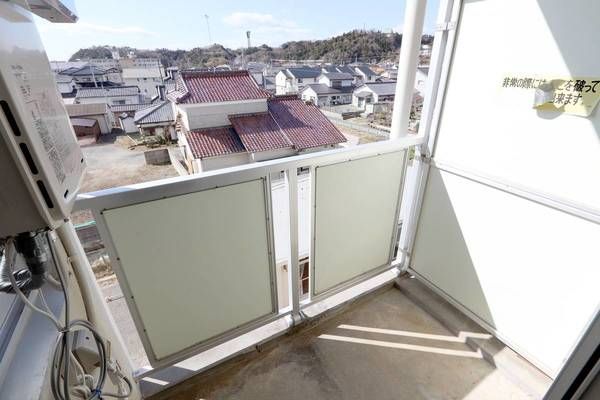 ビレッジハウス磐城３号棟 ベランダ
