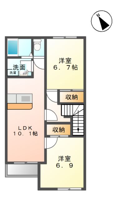 セントラルフィールド前原 間取り