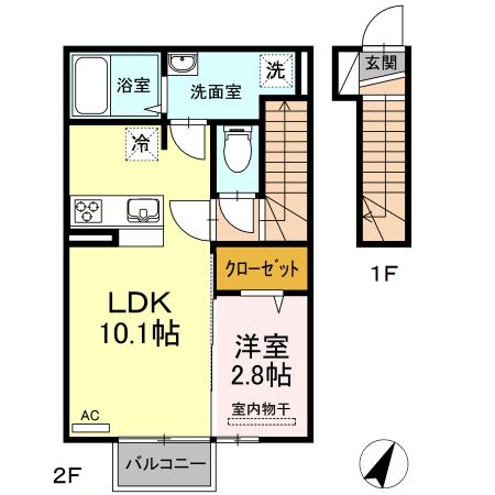 カーサアルマーレ 間取り