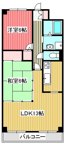 ダイヤメゾン戸田公園 間取り