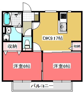 シャーミニョン 間取り