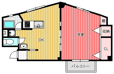 クリーンハイツ恵比寿 間取り