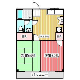 飯原コーポ 間取り