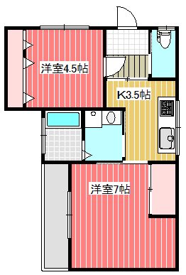 はやぶさコーポ 間取り