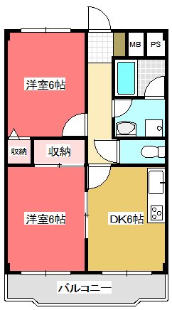 メゾン・フジ 間取り