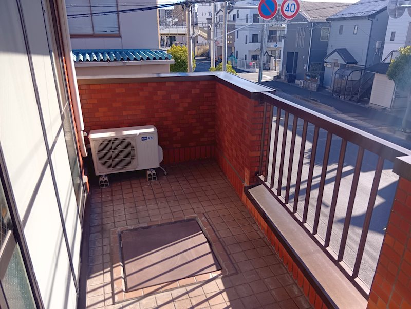 陶石ハウス ベランダ