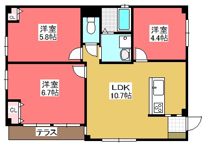 ドリームⅡ 間取り