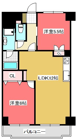 チェスターハウス川口 間取り