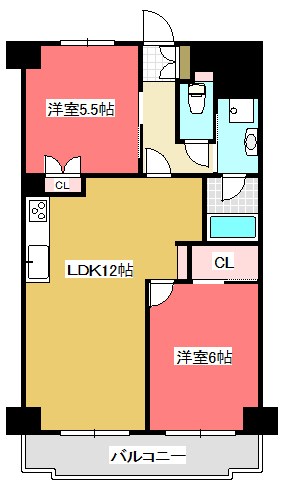 チェスターハウス川口 間取り