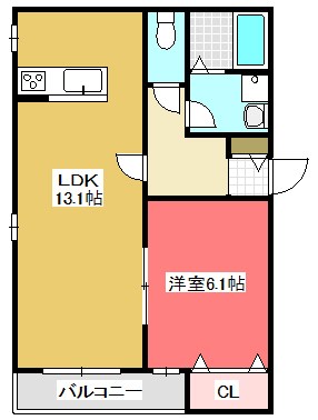 ミルクリーク飯塚 間取り