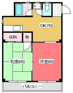 荻野マンション 間取り