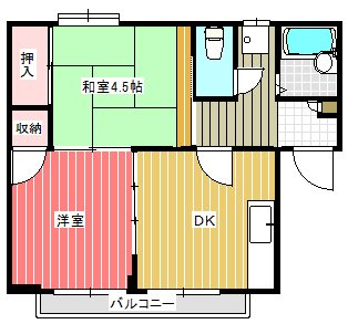 アーバンハイツＡ 間取り