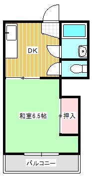 日和コーポ 間取り