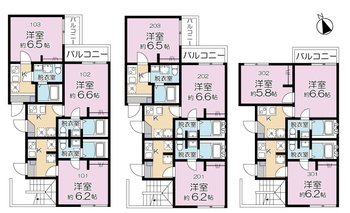 埼玉県蕨市南町３丁目 間取り
