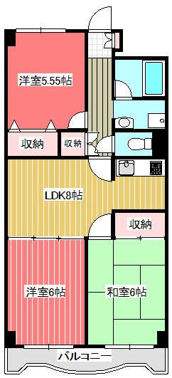 ダイヤメゾン戸田公園 間取り
