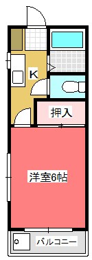 コーポエンドレス 間取り