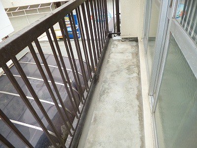 明神マンション1号 ベランダ