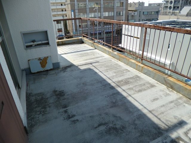 第一暁マンション ベランダ
