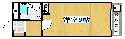 ラ・フラタニテ 間取り図
