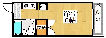 MTビル 402号室 間取り