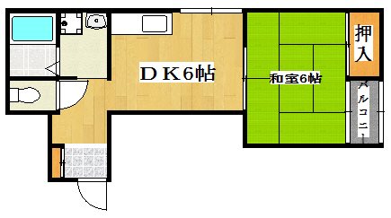 ガーデンパレス 302号室 間取り