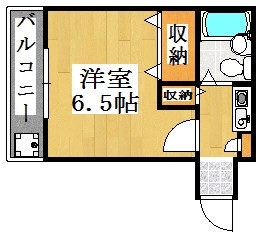 サン花園 202号室 間取り