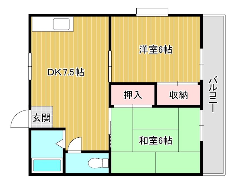 サンプレタ大畑 間取り図