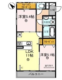 D-room五反田 205号室 間取り