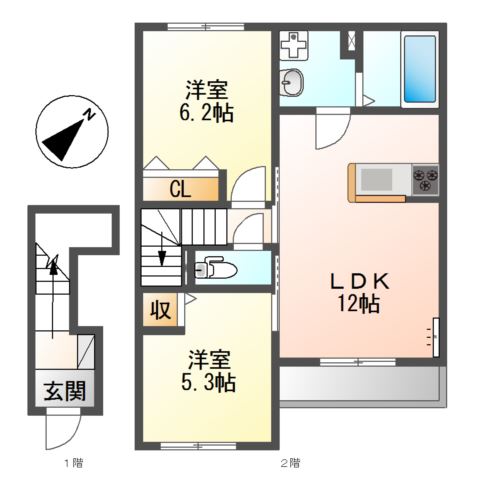 リアンフォート 間取り