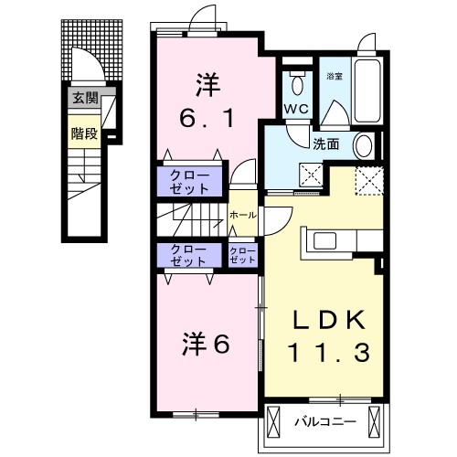 プレミアコート 間取り図