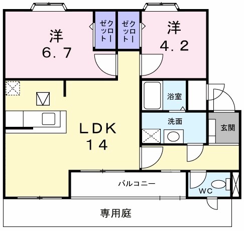 ヒルサイドテラス 間取り図