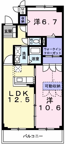 コミュノーテ　半右衛門 間取り図