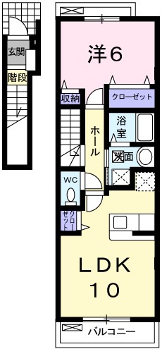 グレース伍番館 間取り図