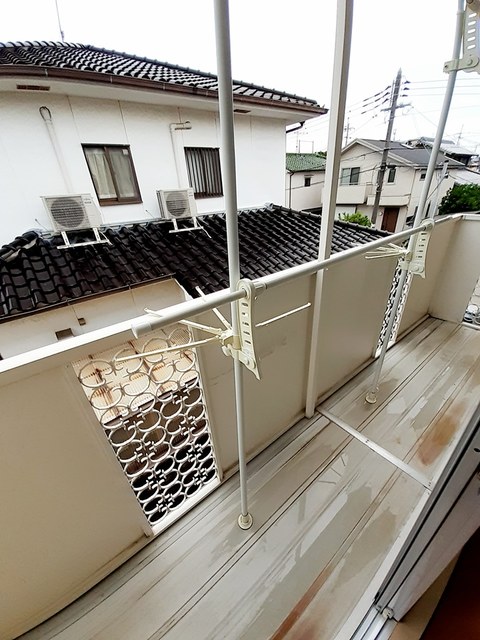 グリーンハウス ベランダ