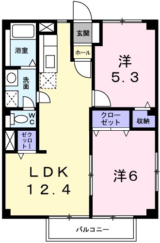 ガーデンハウス 間取り図