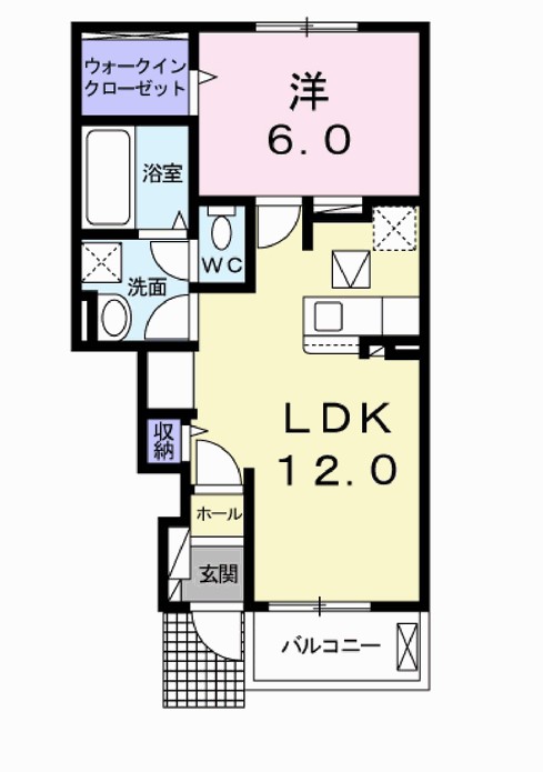 ハレ　オームオ 間取り図