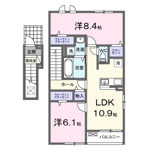 グランフィオーレ 間取り図