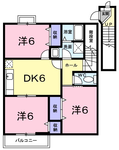 メゾンＨＫⅡ 間取り図